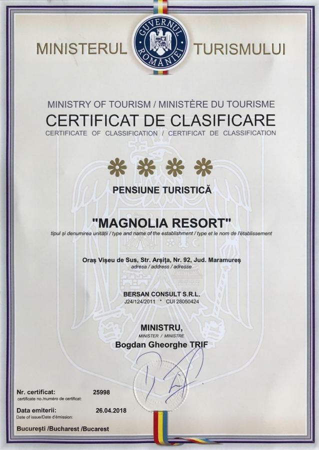 Magnolia Resort Chalets Viseu de Sus Luaran gambar
